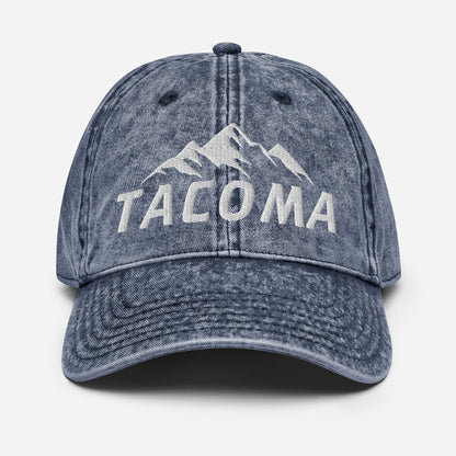 Tacoma Mountain Vintage Cotton Twill Hat