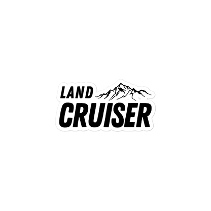 Land Cruiser in the Mountains Sticker