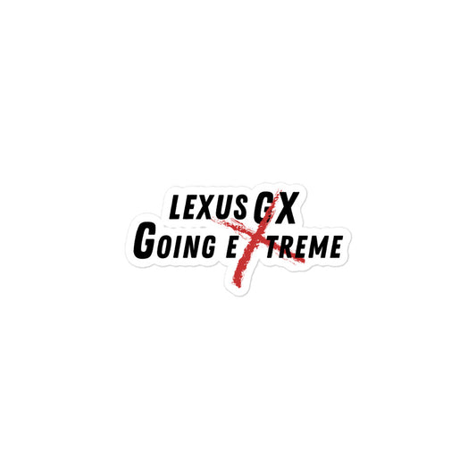 Lexus GX- Going Extreme Stickers