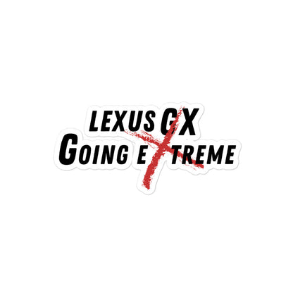 Lexus GX- Going Extreme Stickers