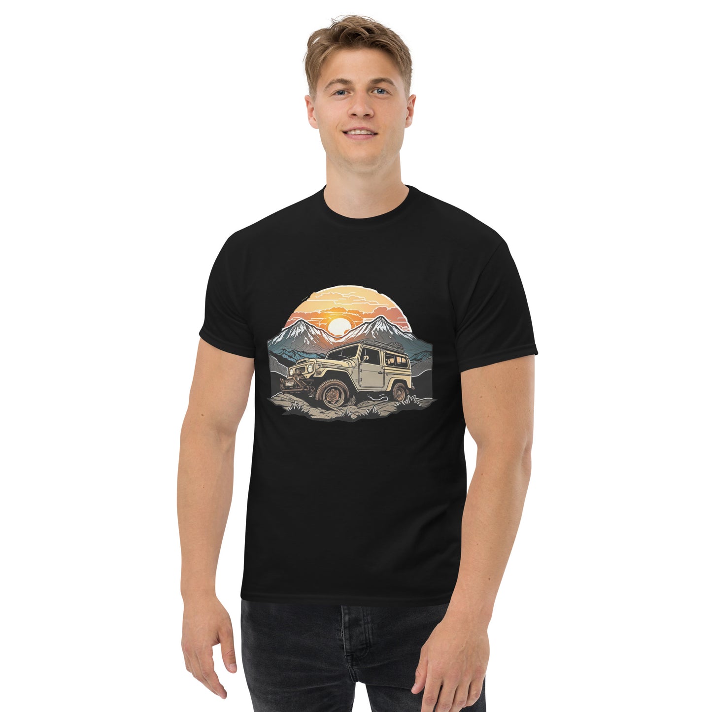 Vintage Toyota FJ40 Land Cruiser T-Shirt for Men