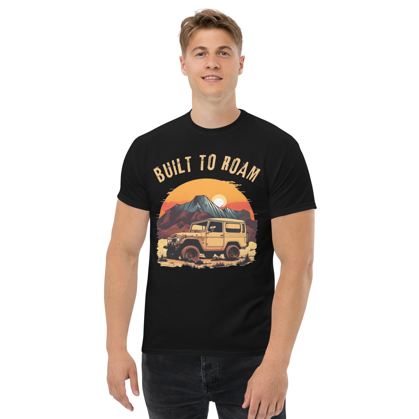 FJ40 Land Cruiser "Built to Roam" T-Shirt