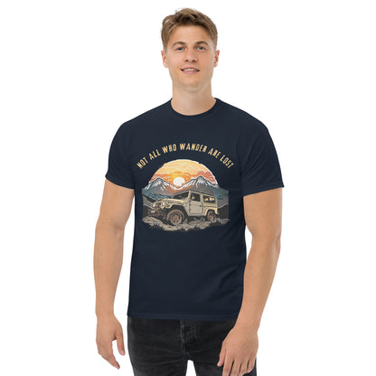 FJ40 Land Cruiser Overland T-Shirt – Not All Who Wander Are Lost