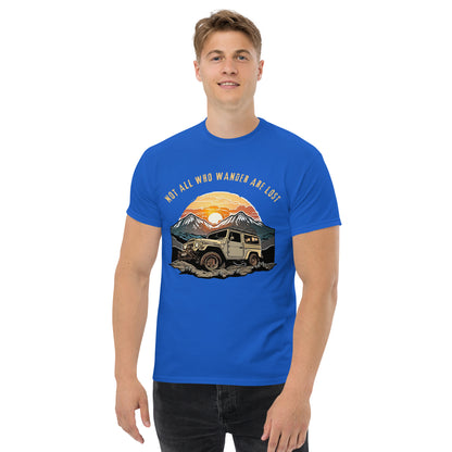 FJ40 Land Cruiser Overland T-Shirt – Not All Who Wander Are Lost