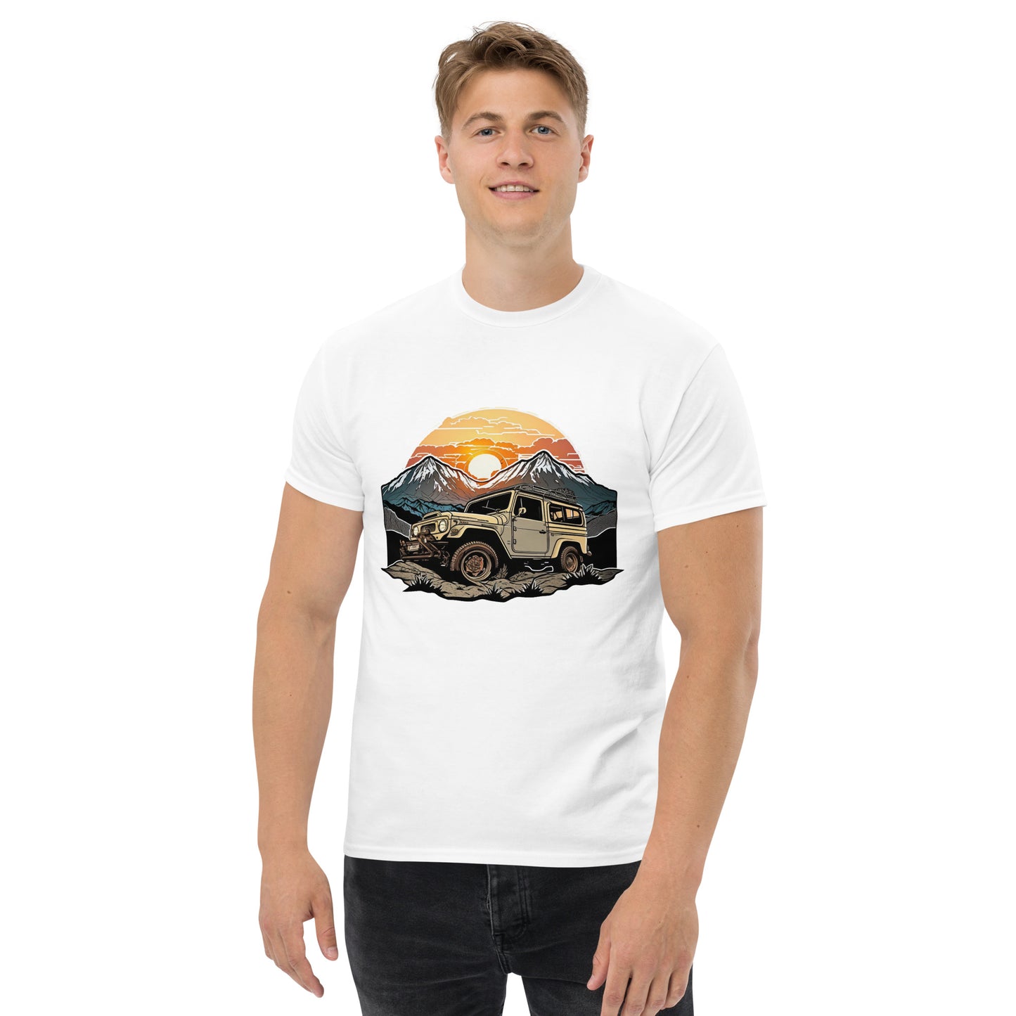 Vintage Toyota FJ40 Land Cruiser T-Shirt for Men